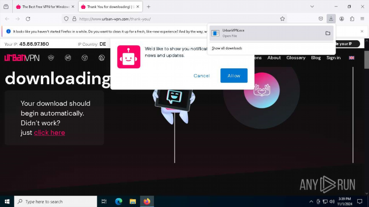 Бесплатный vpn для firefox