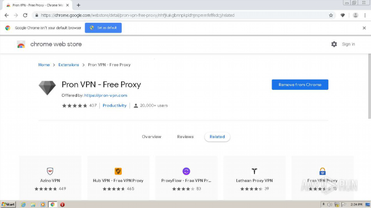Chrome с vpn