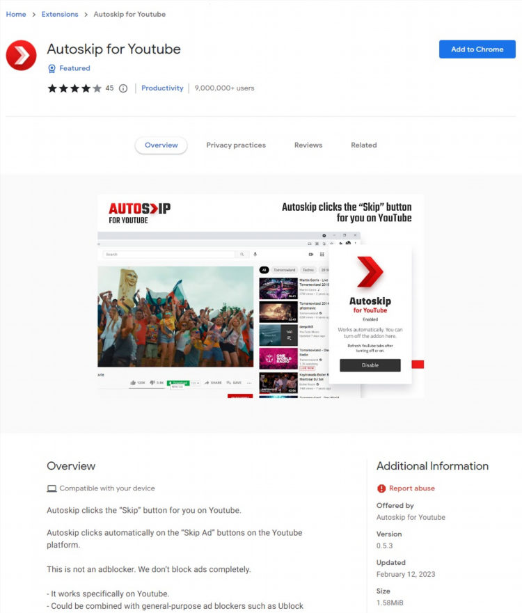 Хром расширение впн