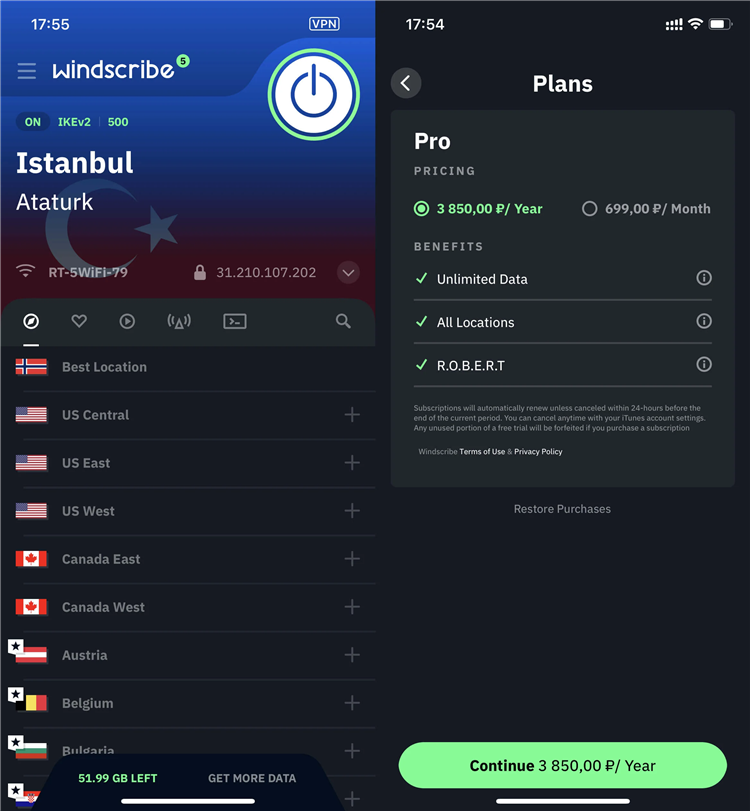 Рейтинг платных vpn