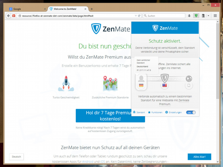 Впн zenmate
