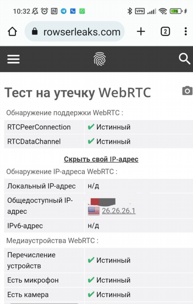 Whoer vpn расширение